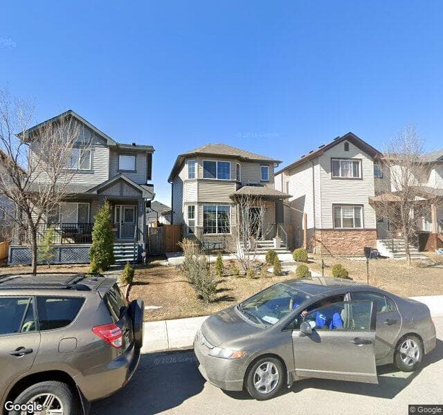 Street view of 152 Saddlebrook Circle NE, Calgary
