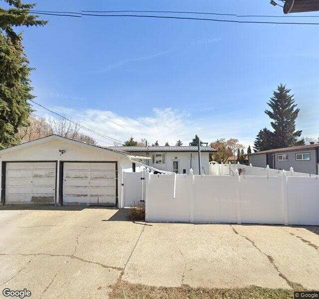 Street view of 8716 164A Street NW, Edmonton