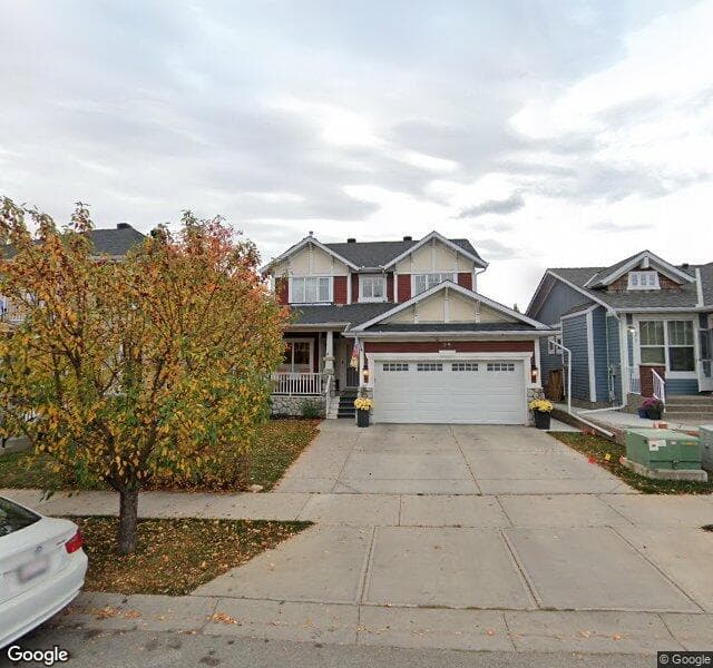 Street view of 25 Moreuil Court SW, Calgary