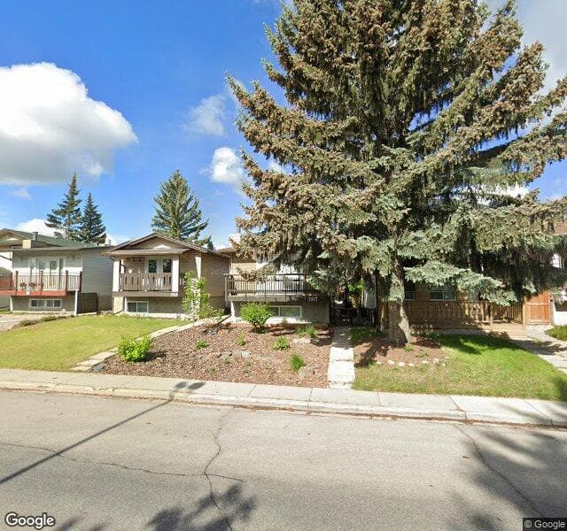 Street view of 3917 45 Street SW, Calgary