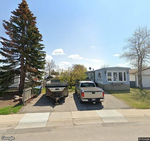 Street view of 43 Huntstrom Drive NE, Calgary