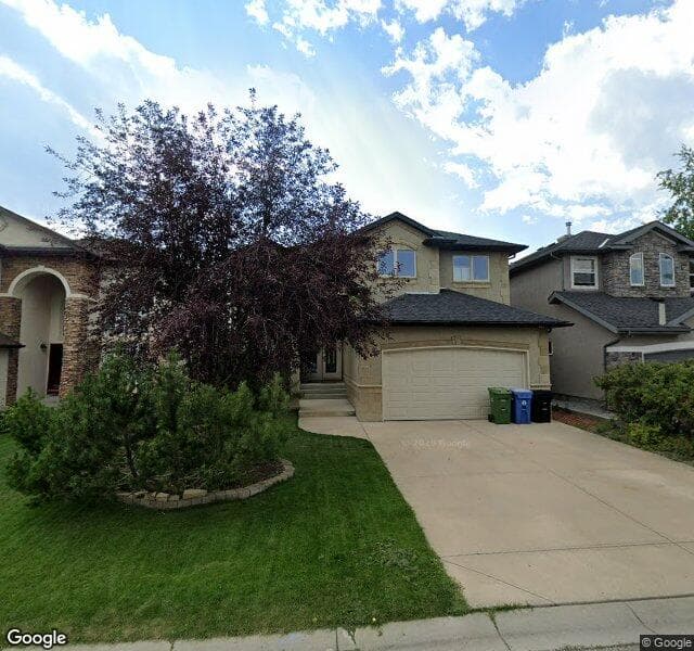 Street view of 53 Simcrest Grove SW, Calgary