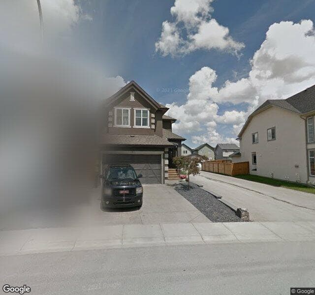 Street view of 141 Cranarch Place SE, Calgary