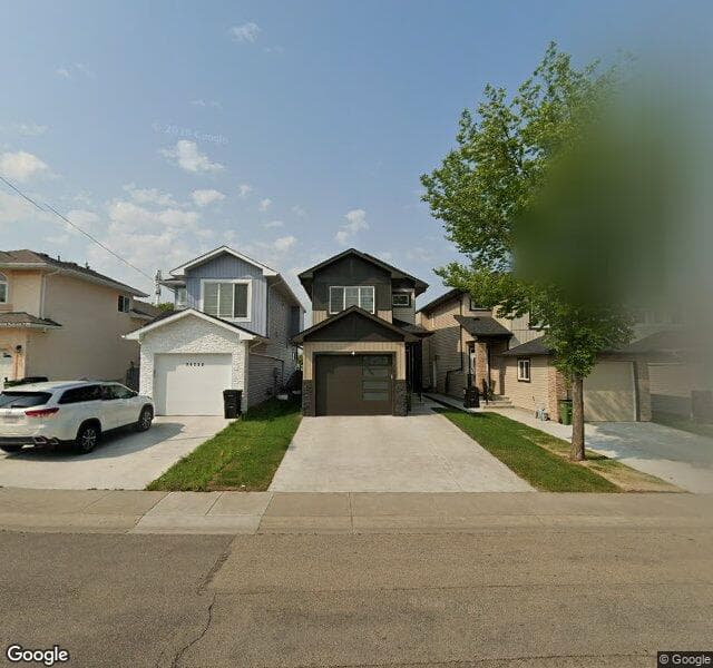 Street view of 16232 64 Street NW, Edmonton