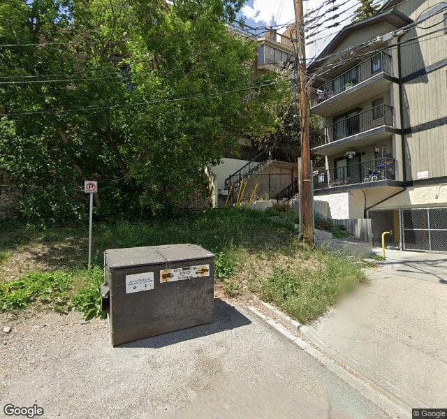 Street view of 302-320 Meredith Road NE, Calgary