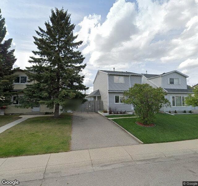 Street view of 75 Abingdon Way NE, Calgary