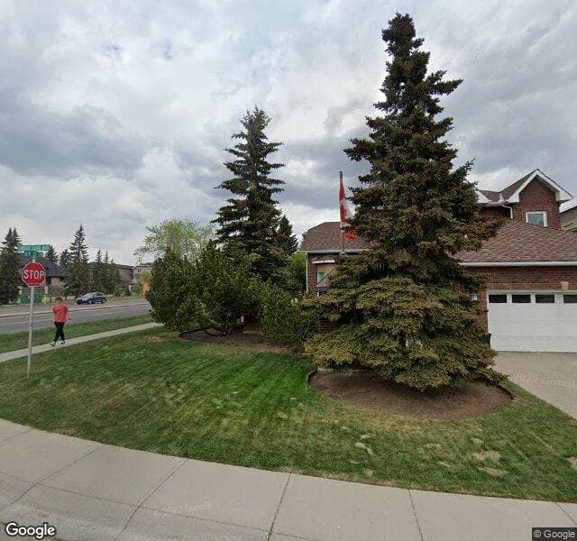 Street view of 6990 Christie Estate Boulevard SW, Calgary