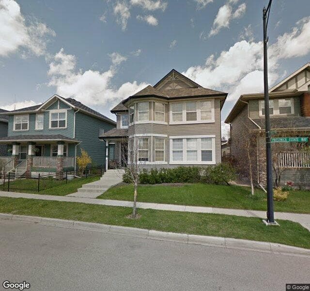 Street view of 117 Prestwick Estate Way SE, Calgary