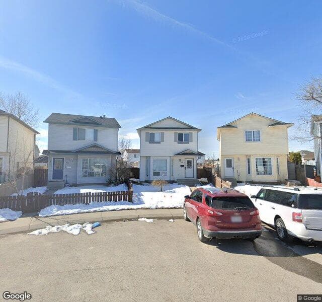 Street view of 96 Martinbrook Road NE, Calgary