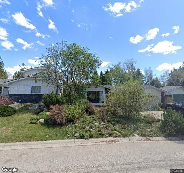 Street view of 6127 Dalcastle Crescent NW, Calgary