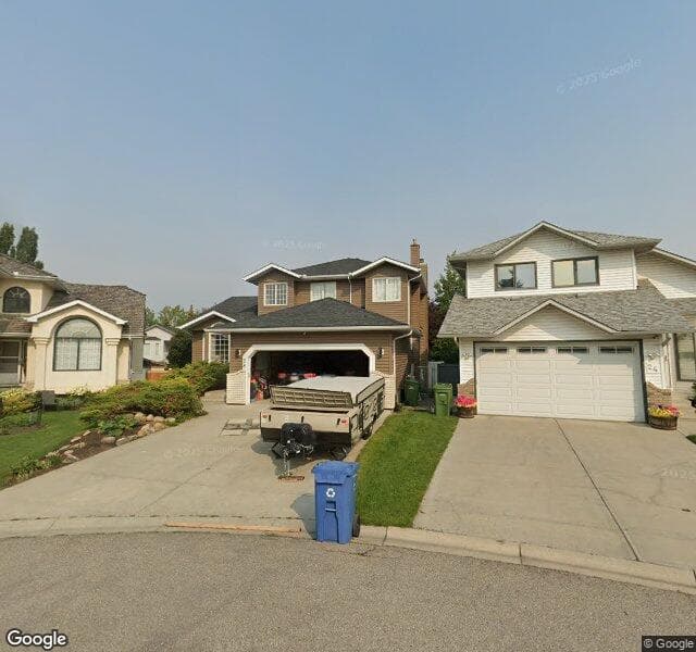 Street view of 28 Scanlon Green NW, Calgary