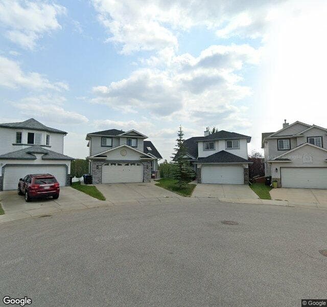 Street view of 147 Tuscarora Mews NW, Calgary