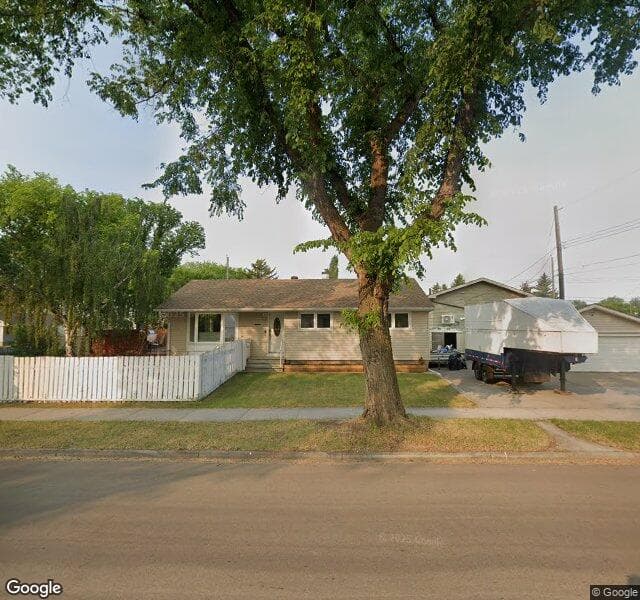 Street view of 6404 86 Street NW, Edmonton