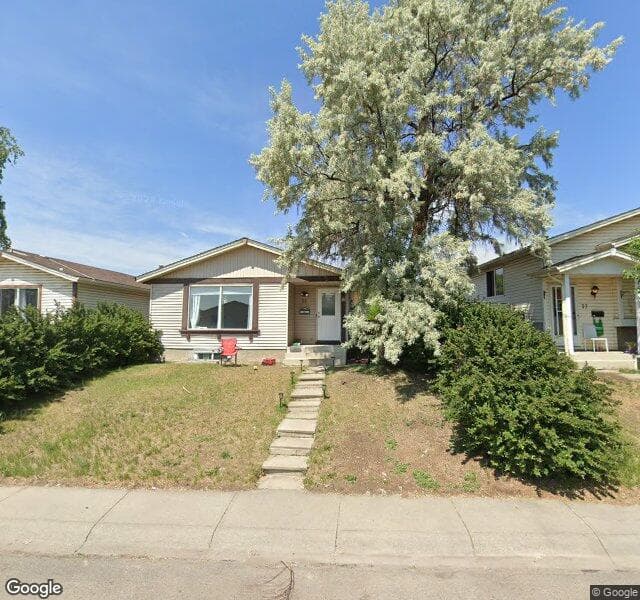 Street view of 35 Aberdare Crescent NE, Calgary