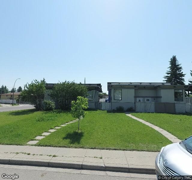 Street view of 5505A 4 Avenue NE, Calgary