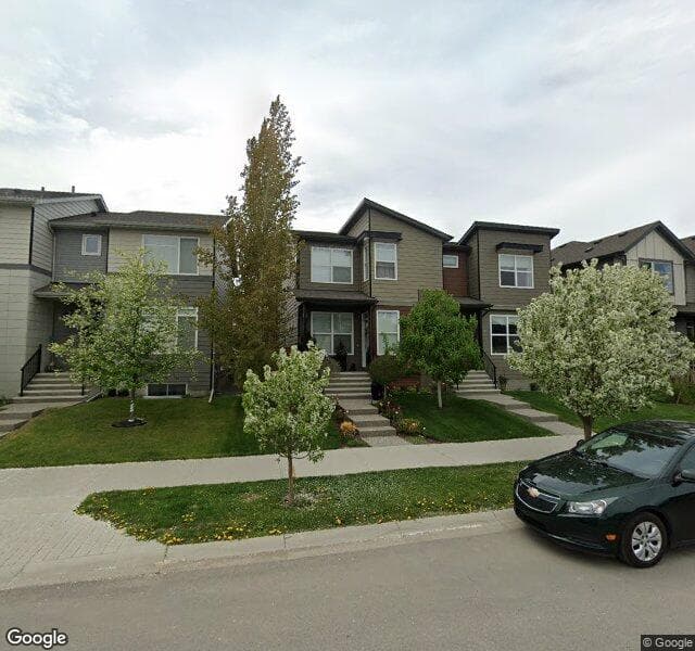 Street view of 2110-100 Walgrove Court SE, Calgary
