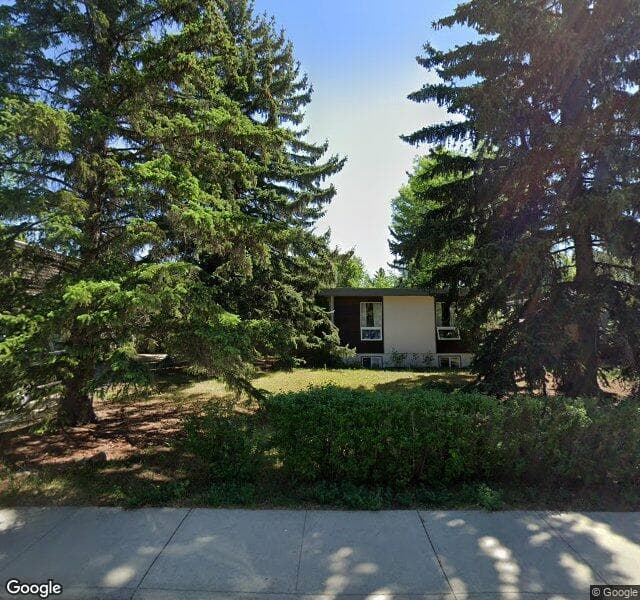 Street view of 7405 156 Street NW, Edmonton