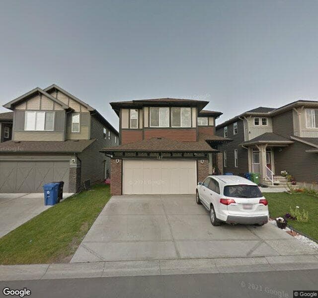 Street view of 127 Saddlelake Way NE, Calgary