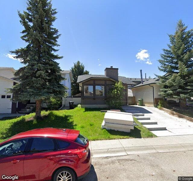 Street view of 1007 Woodview Crescent SW, Calgary