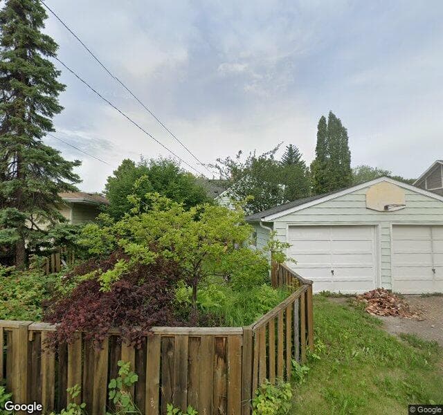 Street view of 10607 135 Street NW, Edmonton