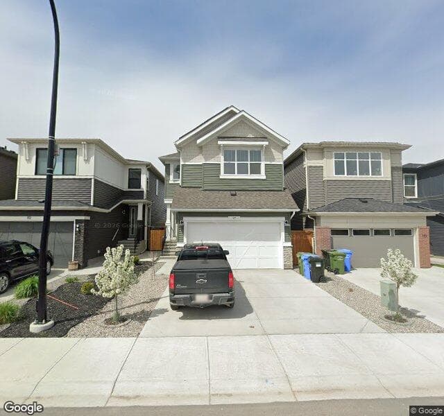 Street view of 97 Belmont Common SW, Calgary