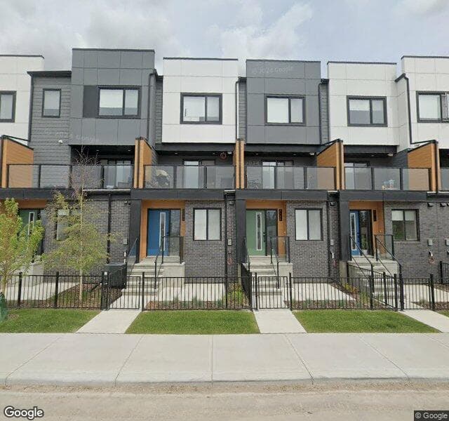 Street view of 313-8535 19 Avenue SE, Calgary