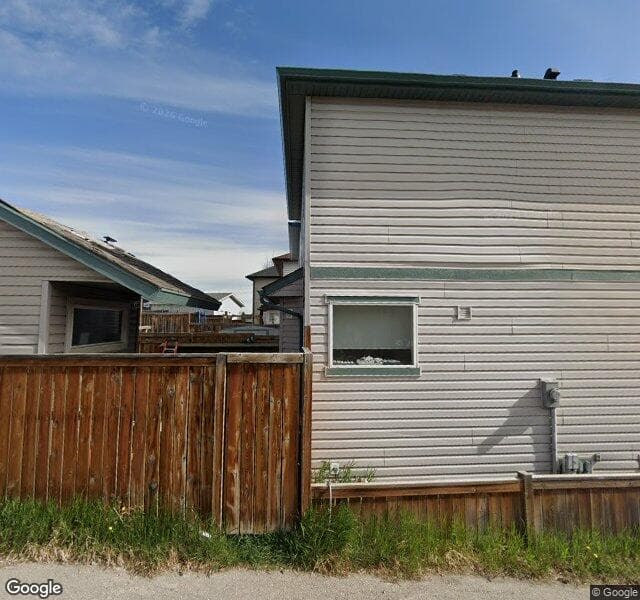 Street view of 127 Taravista Street NE, Calgary