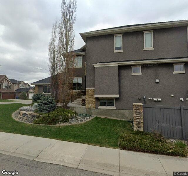 Street view of 467 Evergreen Circle SW, Calgary