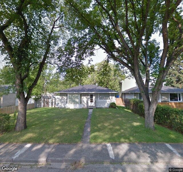 Street view of 2439 Crestwood Road SE, Calgary