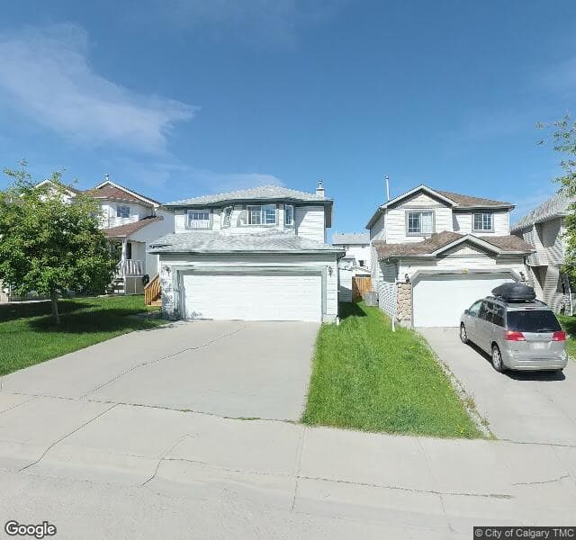 Street view of 9420 Hidden Valley Drive NW, Calgary