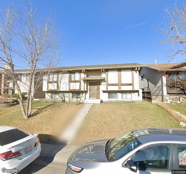 Street view of 204 Templemont Drive NE, Calgary