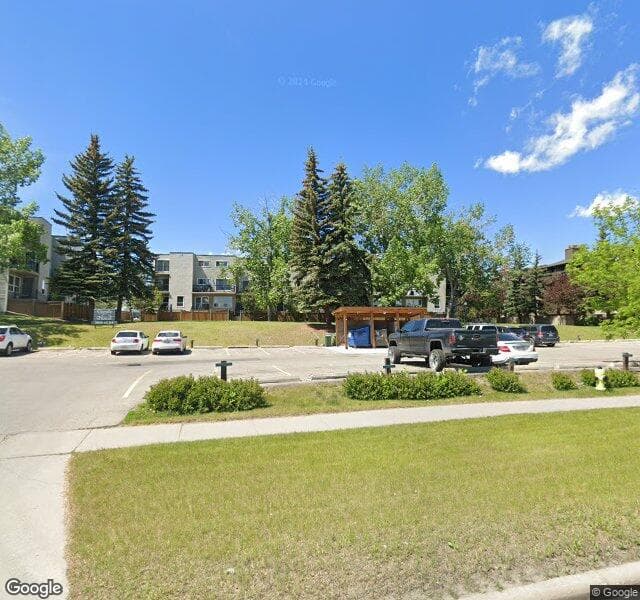 Street view of 204-3615A 49 Street NW, Calgary