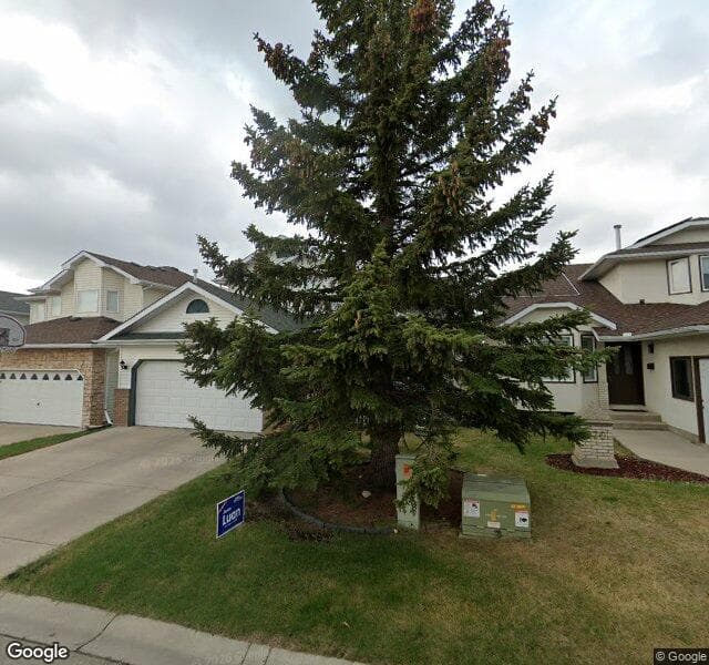 Street view of 166 Arbour Summit Close NW, Calgary