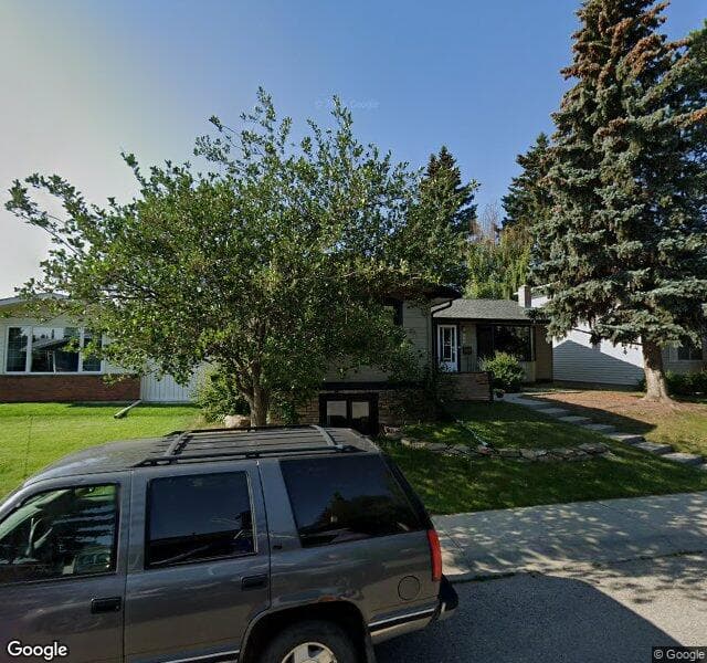 Street view of 108 Bralorne Crescent SW, Calgary