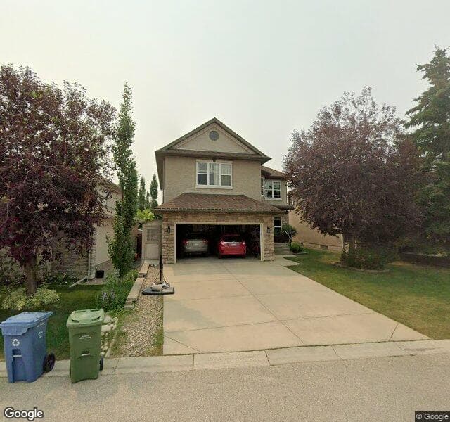 Street view of 11 Strathlea Close SW, Calgary