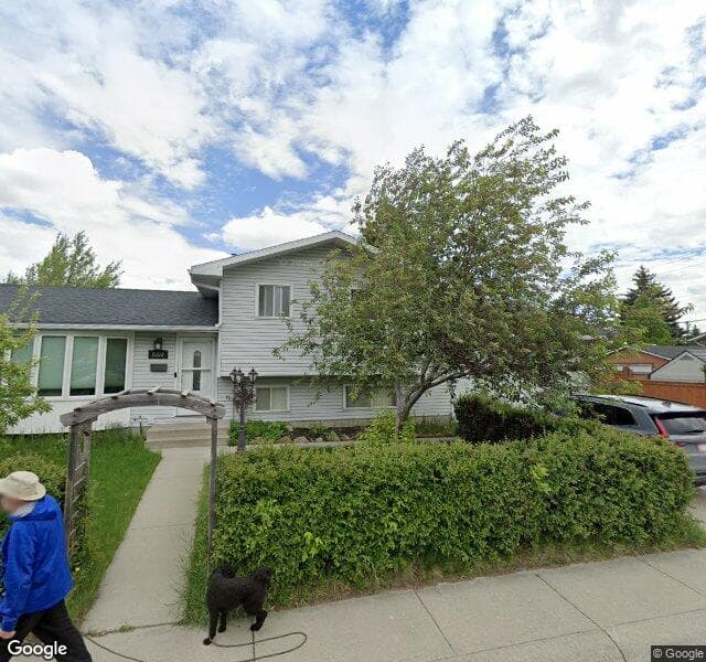 Street view of 6203 Pineridge Road NE, Calgary