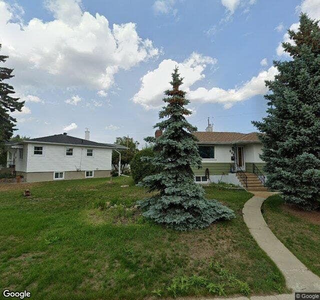 Street view of 608 Alberta Avenue SE, Calgary