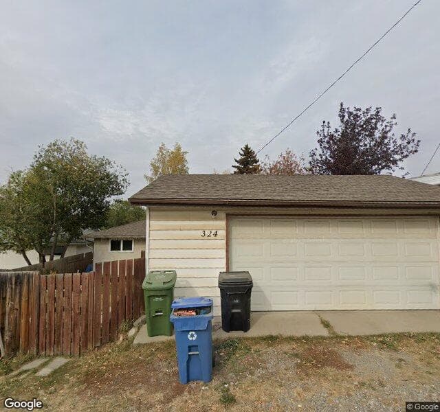 Street view of 324 Queensland Drive SE, Calgary