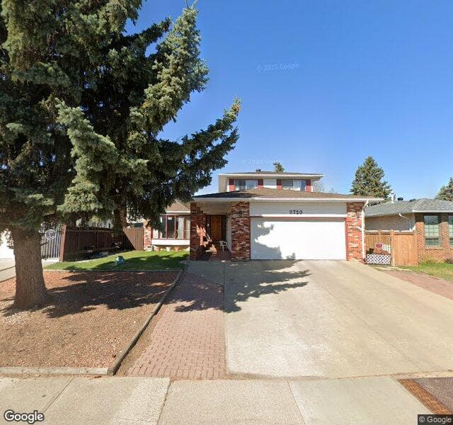 Street view of 8720 185 Street NW, Edmonton