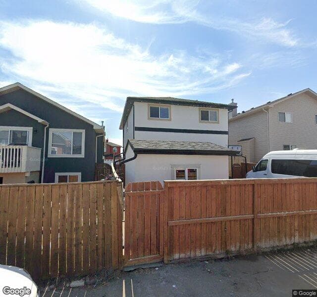 Street view of 459 Taracove Estate Drive NE, Calgary