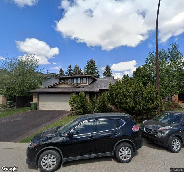 Street view of 143 Hawkview Manor Place NW, Calgary