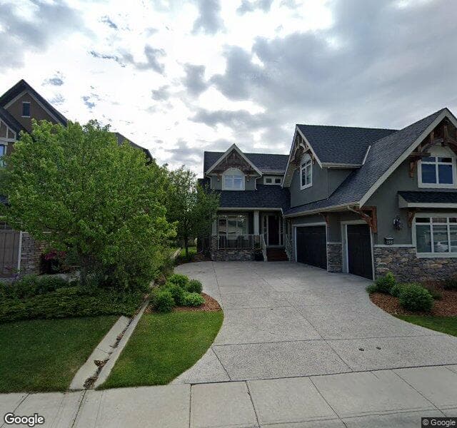 Street view of 198 W Grove Rise SW, Calgary