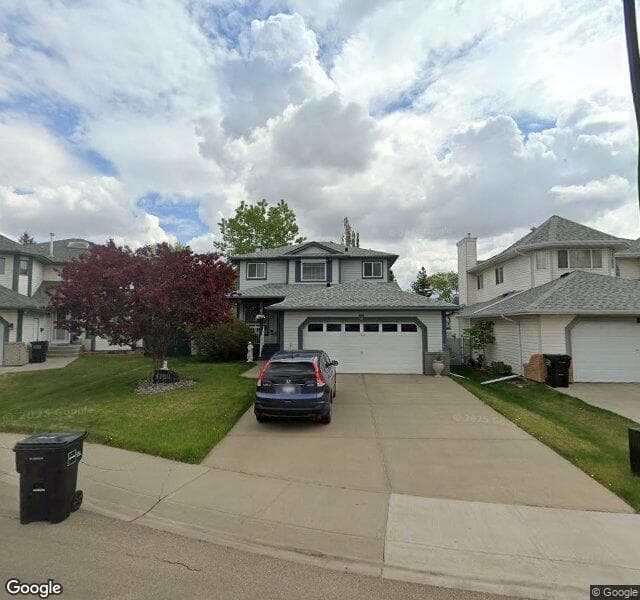 Street view of 17821 103 Street NW, Edmonton
