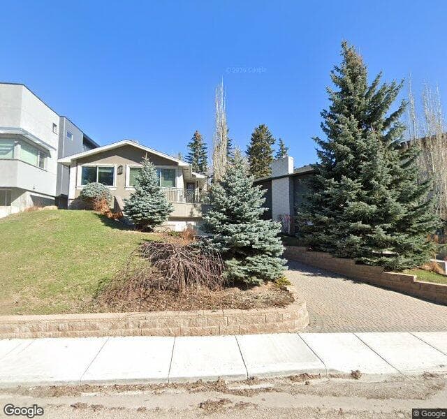 Street view of 632 Crescent Boulevard SW, Calgary