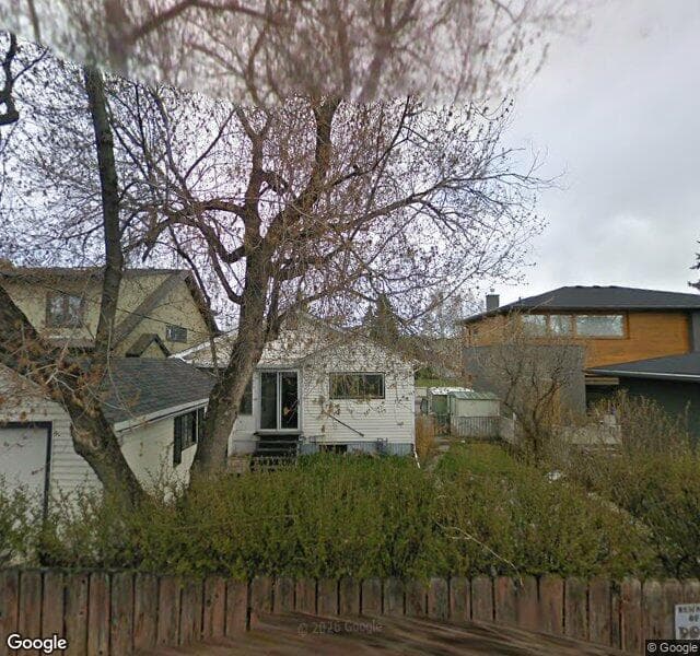 Street view of 1823 Westmount Road NW, Calgary