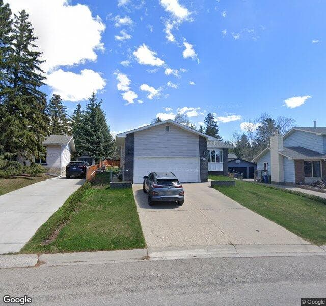 Street view of 6115 Dalcastle Crescent NW, Calgary