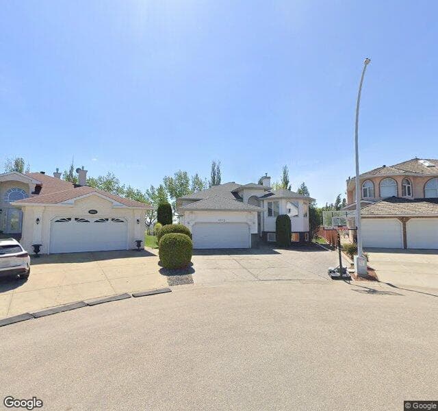Street view of 16112 62 Street NW, Edmonton