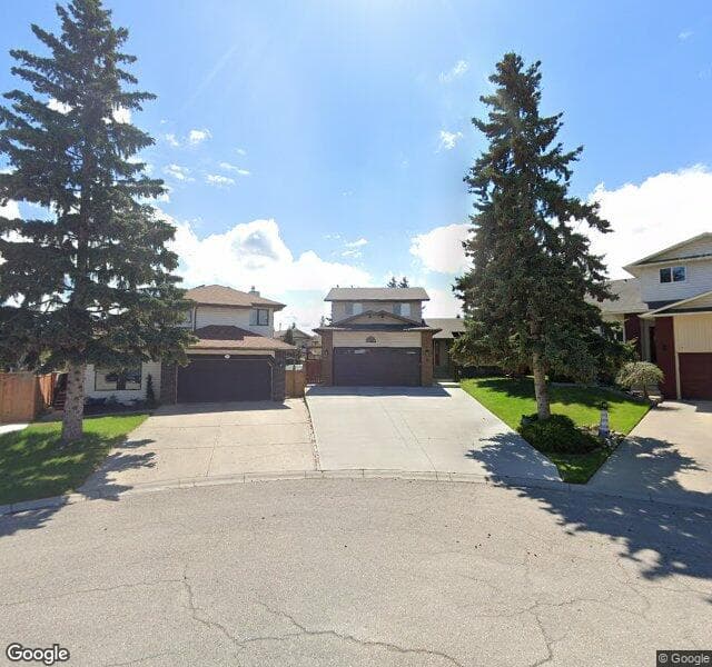 Street view of 35 Millbank Court SW, Calgary