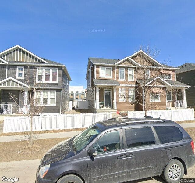 Street view of 108 Redstone Avenue NE, Calgary