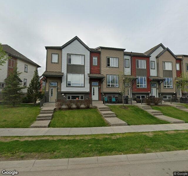 Street view of 618 Copperpond Boulevard SE, Calgary